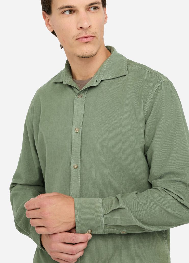 Hemd aus Samt Militärgrün Liu Jo - large image number 2