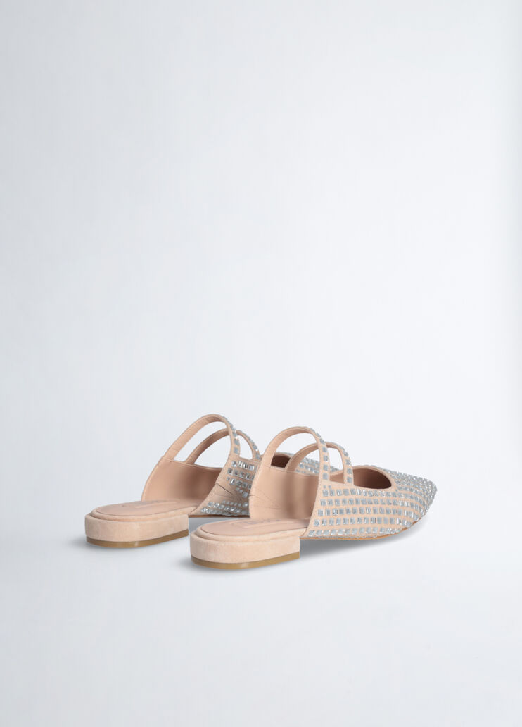 Full rhinestone mules nude Liu Jo - large image number 3 Full rhinestone mules nude Liu Jo - large image number 3