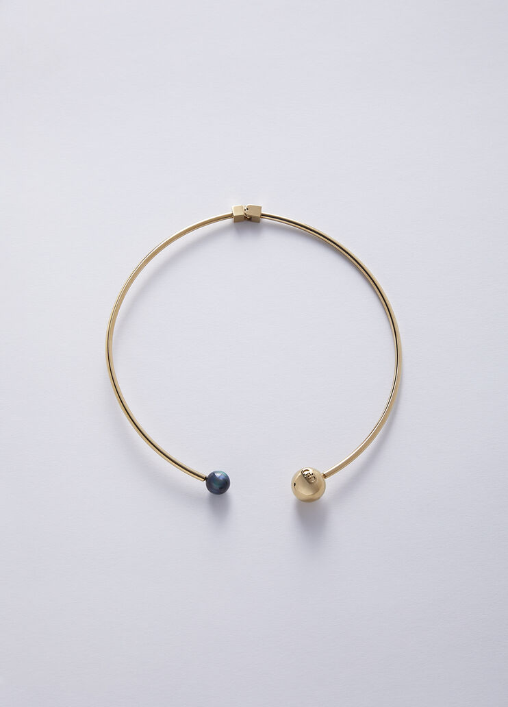 Collana regolabile con perle color oro Liu Jo - medium