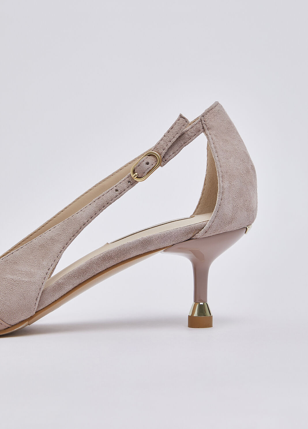 Suede cut-out pumps powder pink Liu Jo - large image number 4