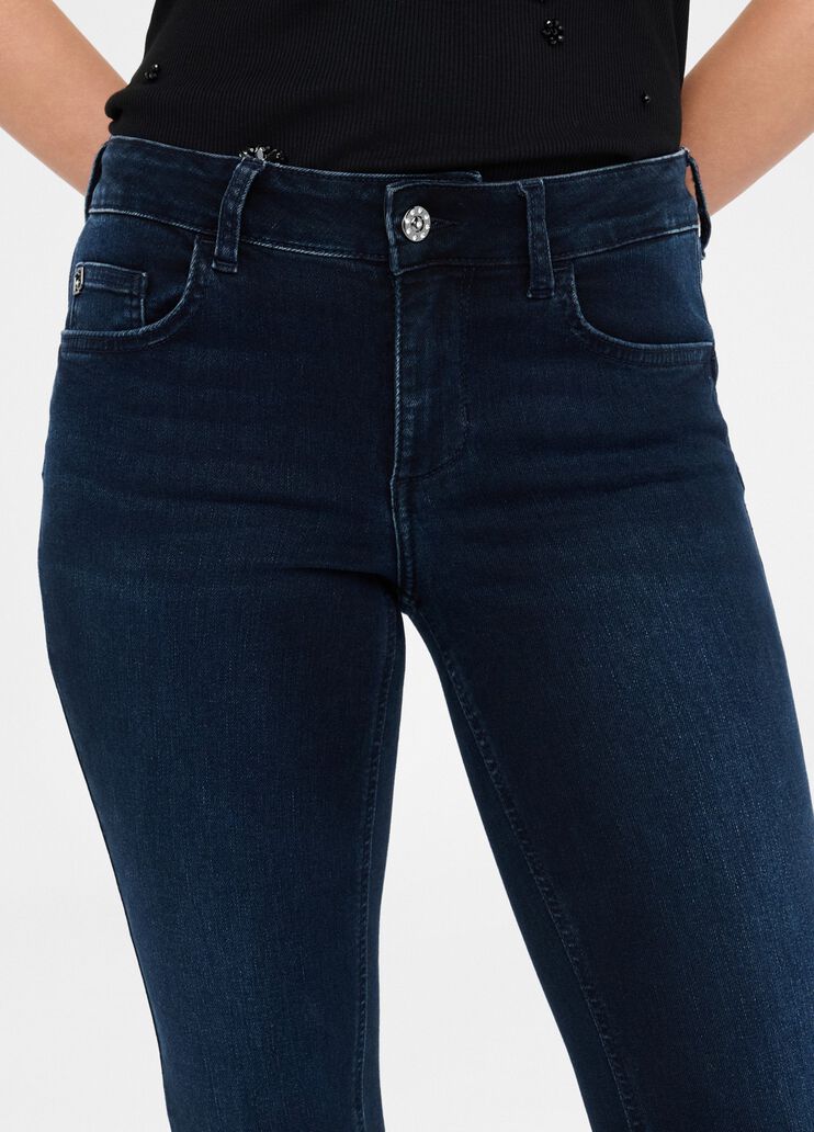 Bootcut bottom up jeans blue denim Liu Jo - large image number 2 Bootcut bottom up jeans blue denim Liu Jo - large image number 2