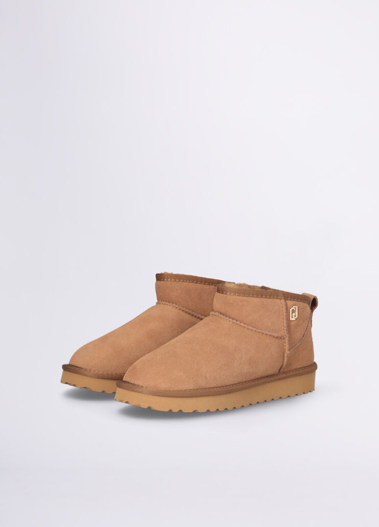 Suede ankle boots beige Liu Jo - large image number 1 Suede ankle boots beige Liu Jo - large image number 1