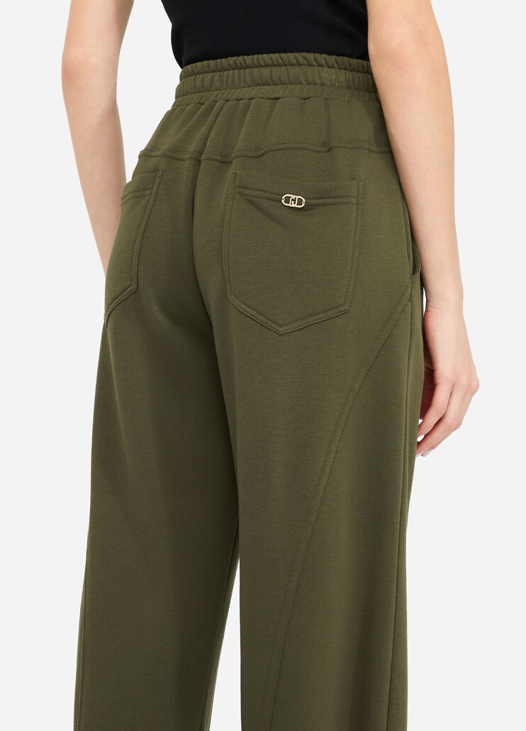 Pantalón de chándal Liu Jo Better verde oliva Liu Jo - large image number 4 Pantalón de chándal Liu Jo Better verde oliva Liu Jo - large image number 4