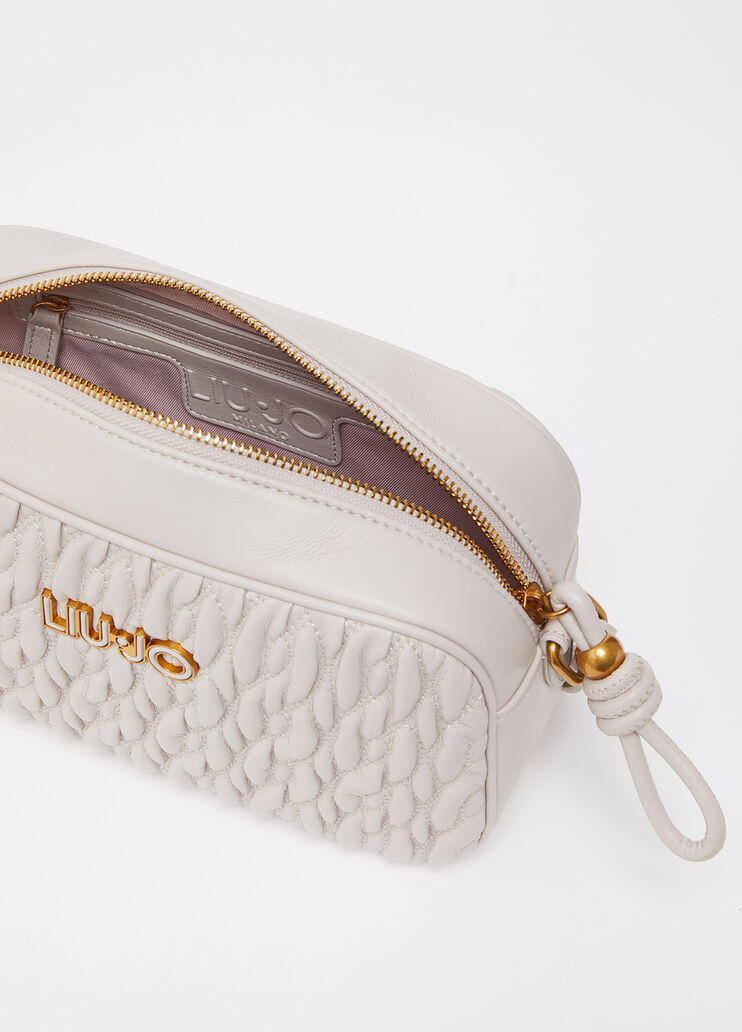 Medium quilted crossbody bag beige Liu Jo - large image number 0 Medium quilted crossbody bag beige Liu Jo - large image number 0
