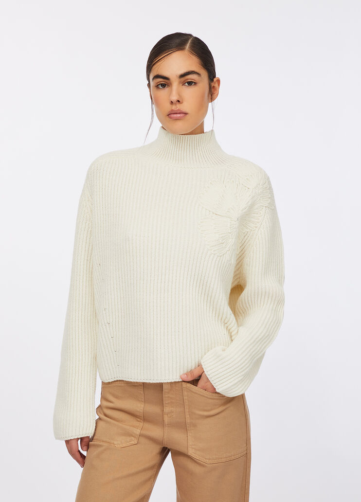 Pull en laine  blanc Liu Jo - large image number 0