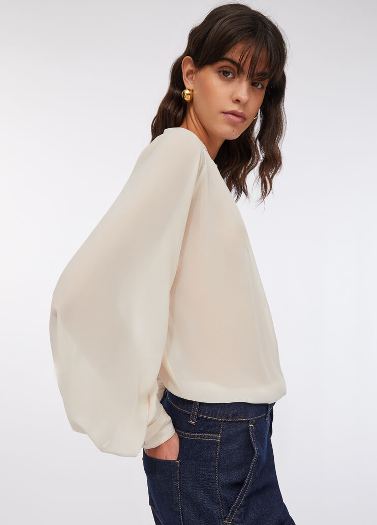 Блузка Liu Jo Better слоновая кость Liu Jo - medium