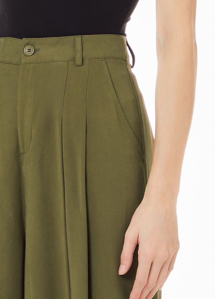 Pantaloni a palazzo verde Liu Jo - large image number 2