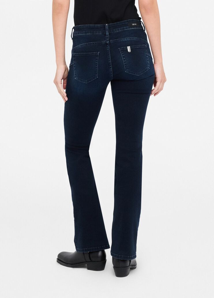 Bootcut bottom up jeans blue denim Liu Jo - large image number 1 Bootcut bottom up jeans blue denim Liu Jo - large image number 1