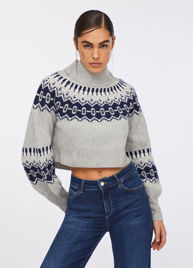 Pullover aus Wolle Grau Liu Jo - medium