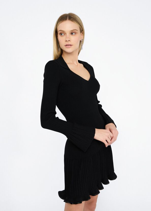 Short knit dress black Liu Jo - medium