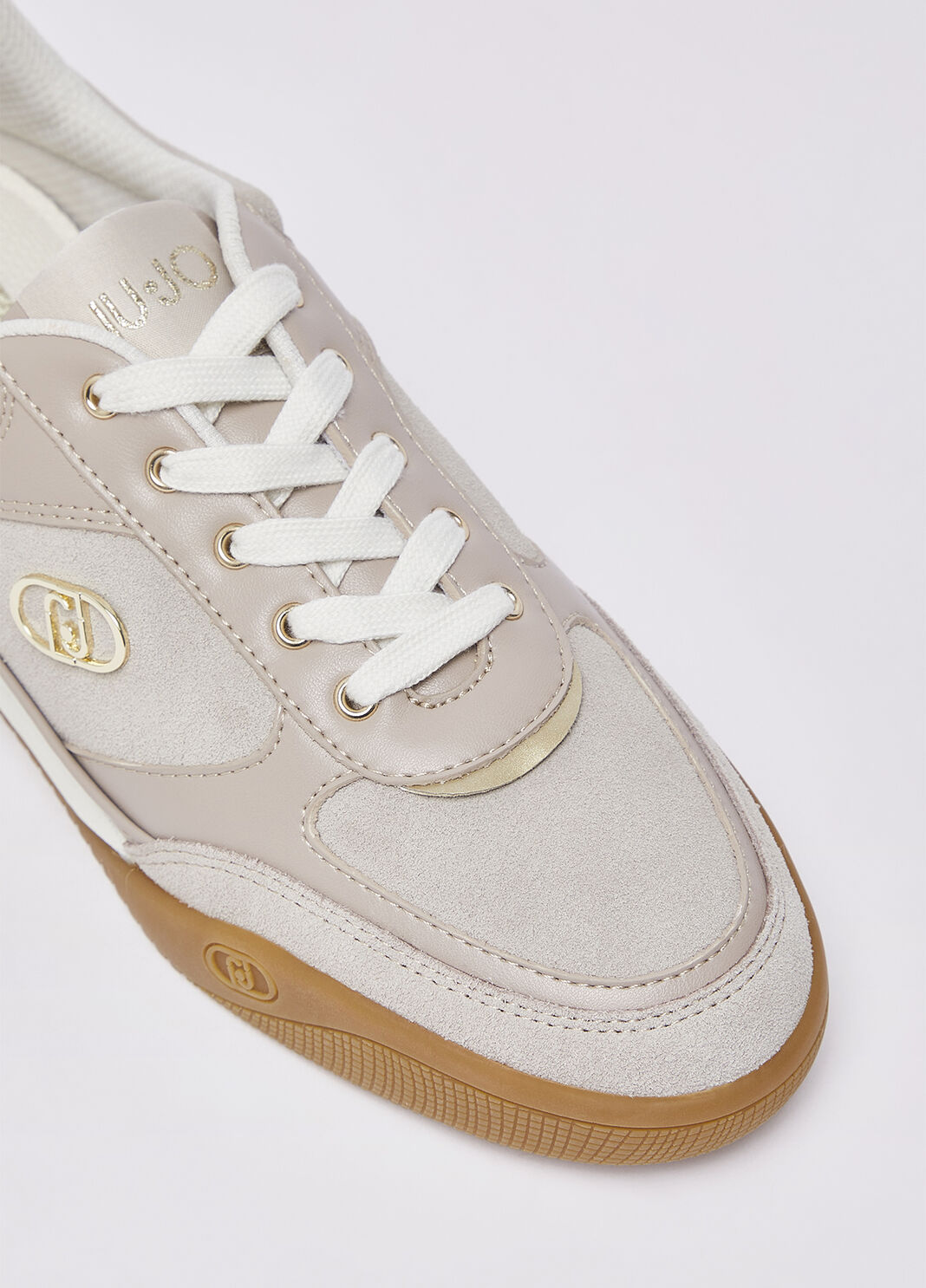 Suede sneakers dove grey Liu Jo - large image number 5