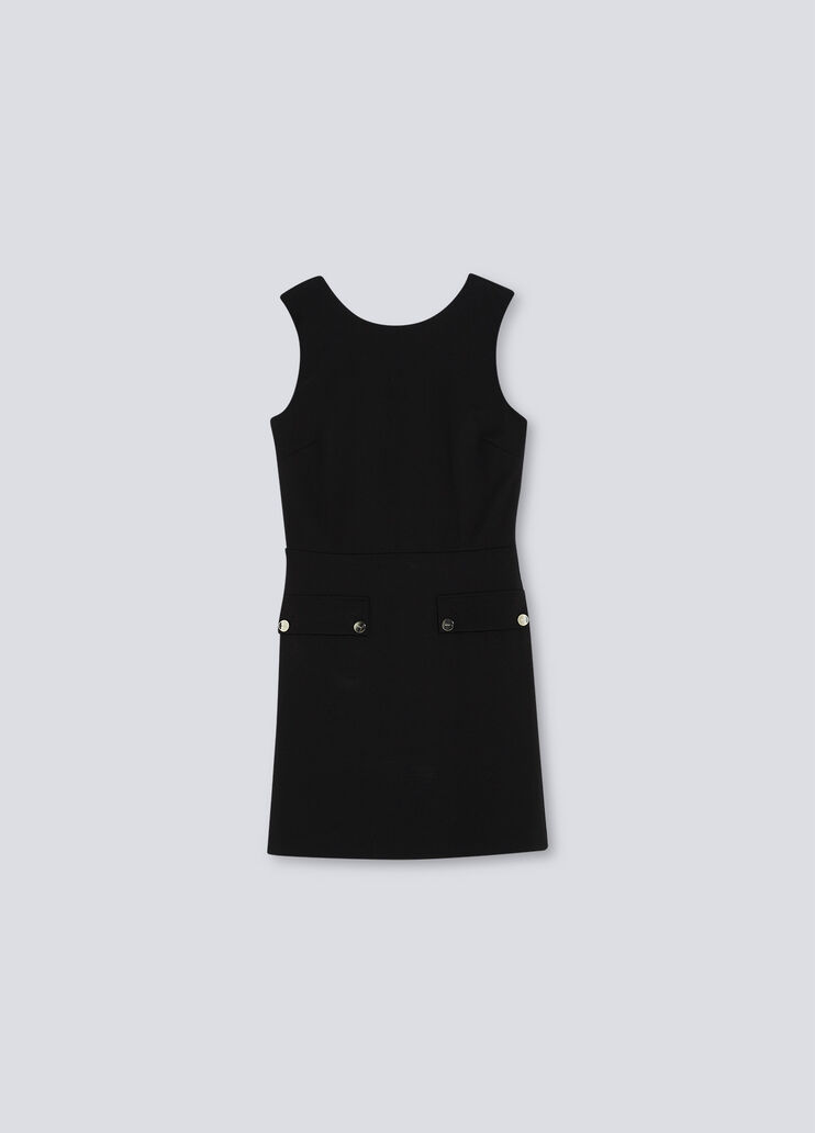 Платье-футляр с вырезом сзади чёрный Liu Jo - large image number 4