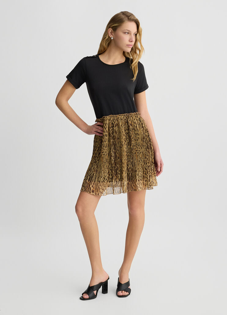 Dress with animal print black Liu Jo - large image number 5 Dress with animal print black Liu Jo - large image number 5