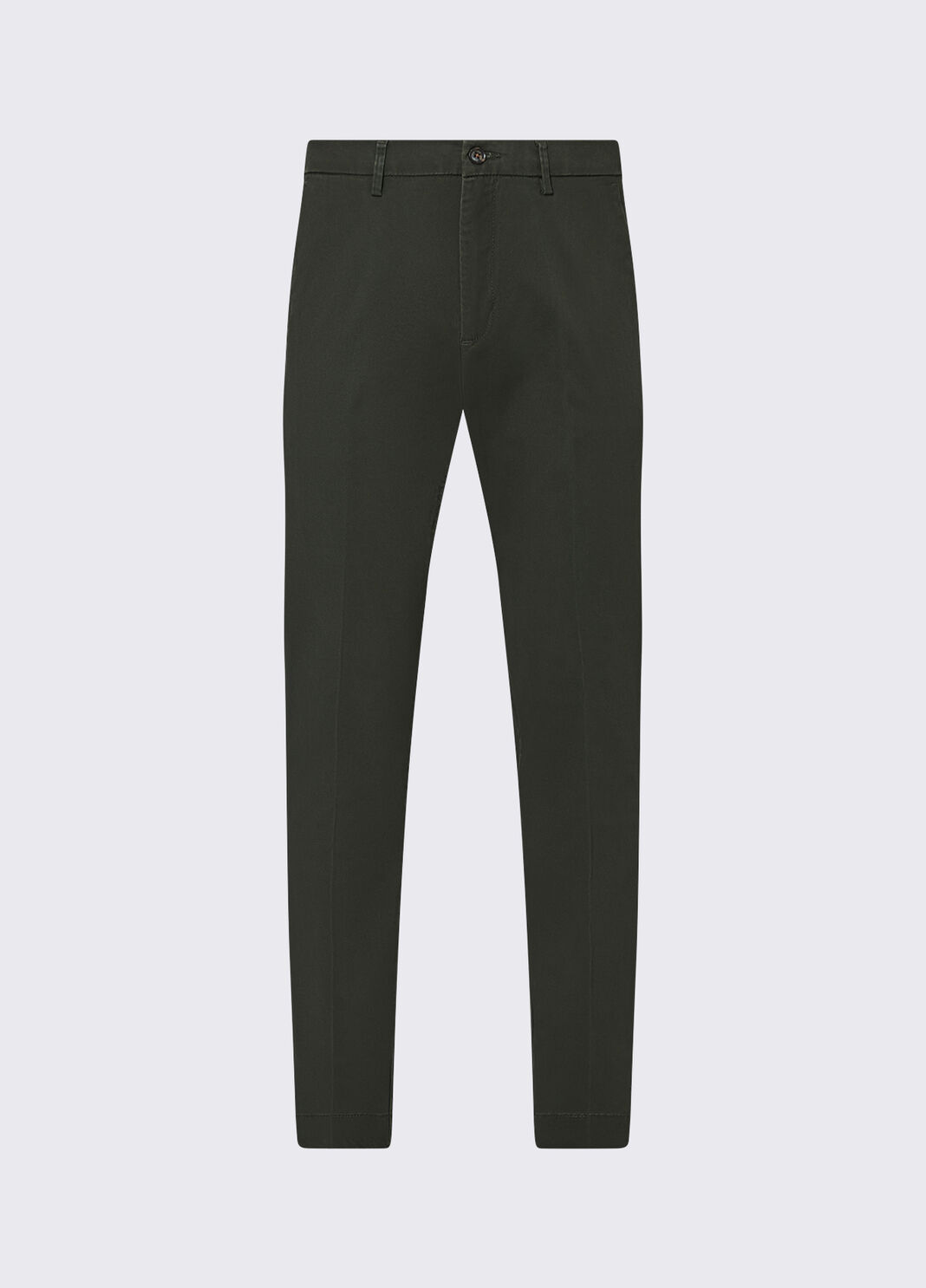 Chino trousers in gabardine moss green Liu Jo - large image number 6