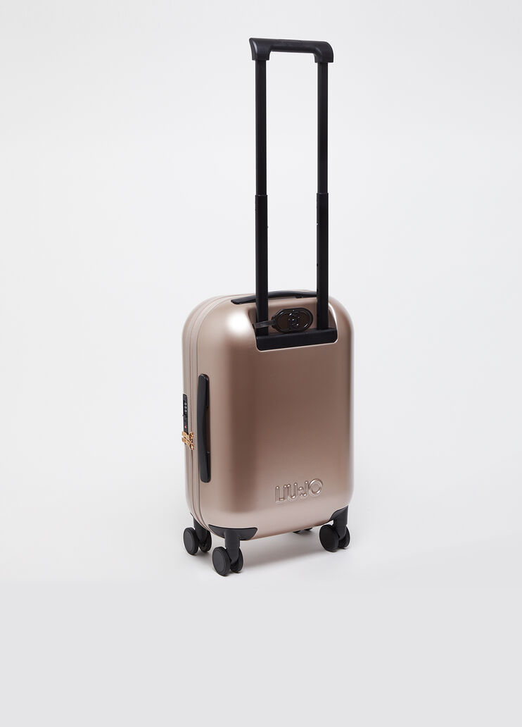 Small trolley with logo pink Liu Jo - medium Small trolley with logo pink Liu Jo - medium