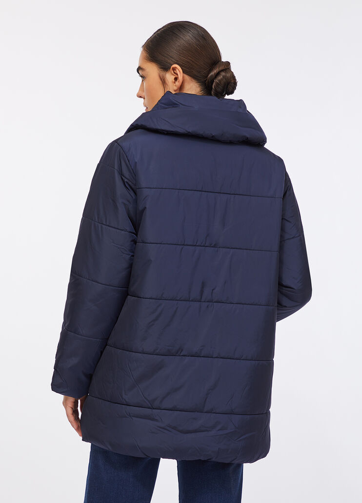 Blouson fourré bleu foncé Liu Jo - large image number 1