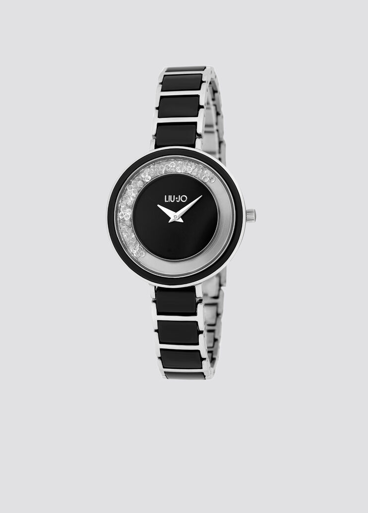 Black steel watch black Liu Jo - large image number 0 Black steel watch black Liu Jo - large image number 0