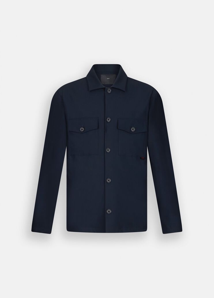 Wool shirt    dark blue Liu Jo - large image number 6 Wool shirt    dark blue Liu Jo - large image number 6