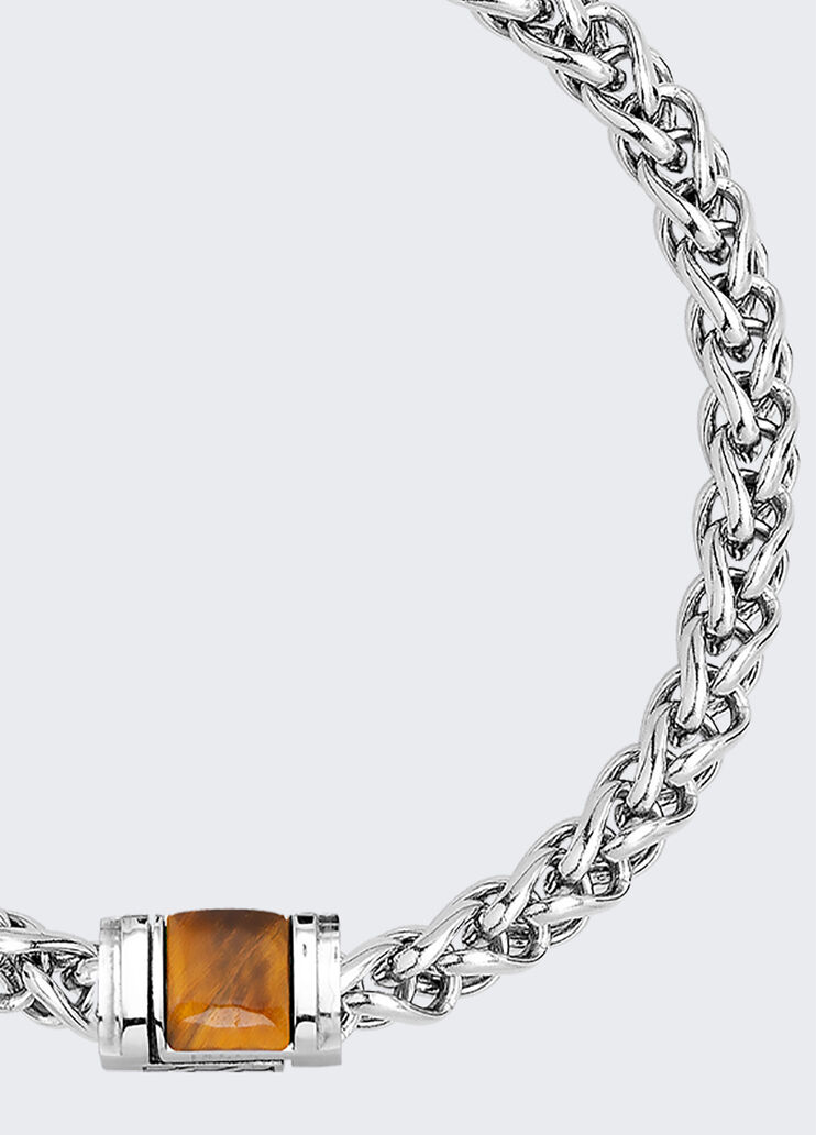 Men’s bracelet with gemstones silver tone Liu Jo - medium Men’s bracelet with gemstones silver tone Liu Jo - medium