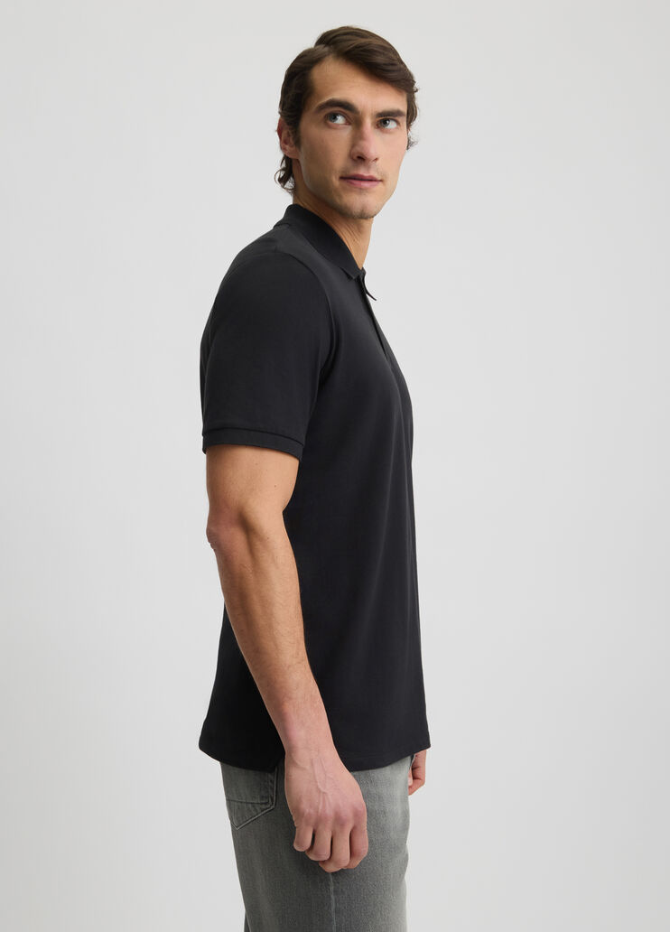 Black pique polo shirt black Liu Jo - large image number 2 Black pique polo shirt black Liu Jo - large image number 2