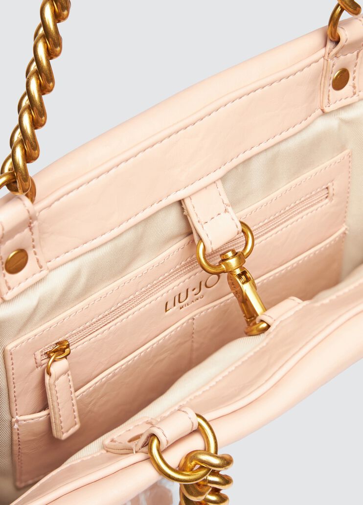 Large LaPuffy tote bag powder pink Liu Jo - large image number 6 Large LaPuffy tote bag powder pink Liu Jo - large image number 6