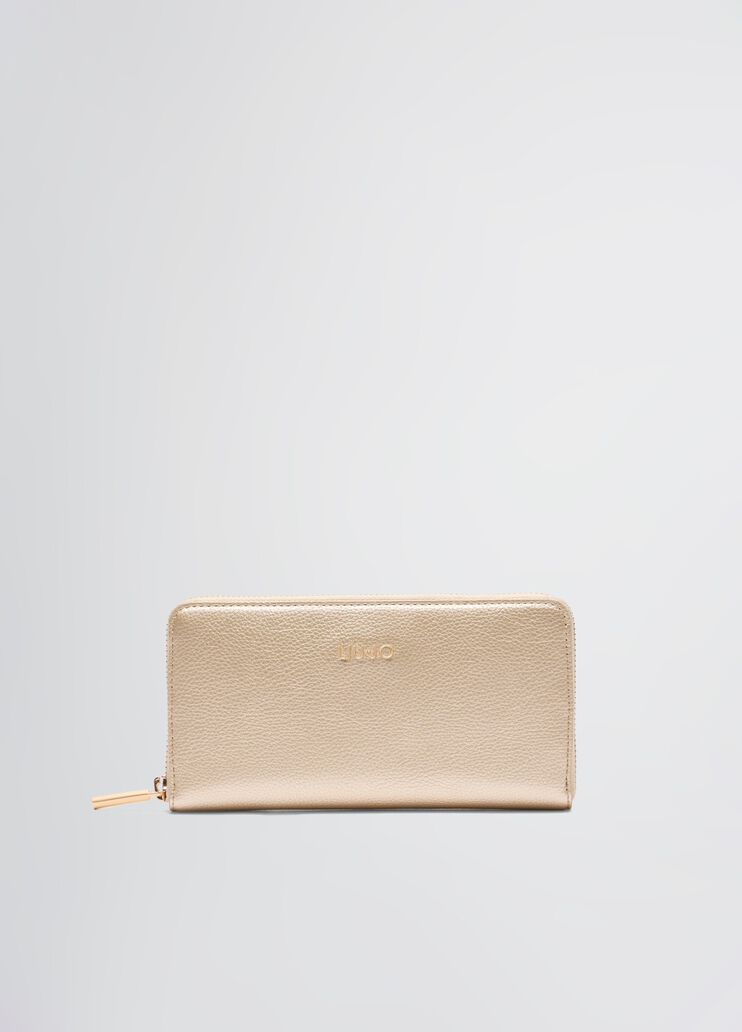 Large zip-around purse gold-colour Liu Jo - medium Large zip-around purse gold-colour Liu Jo - medium