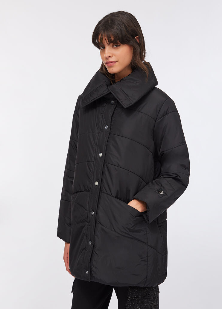 Blouson fourré noir Liu Jo - large image number 0