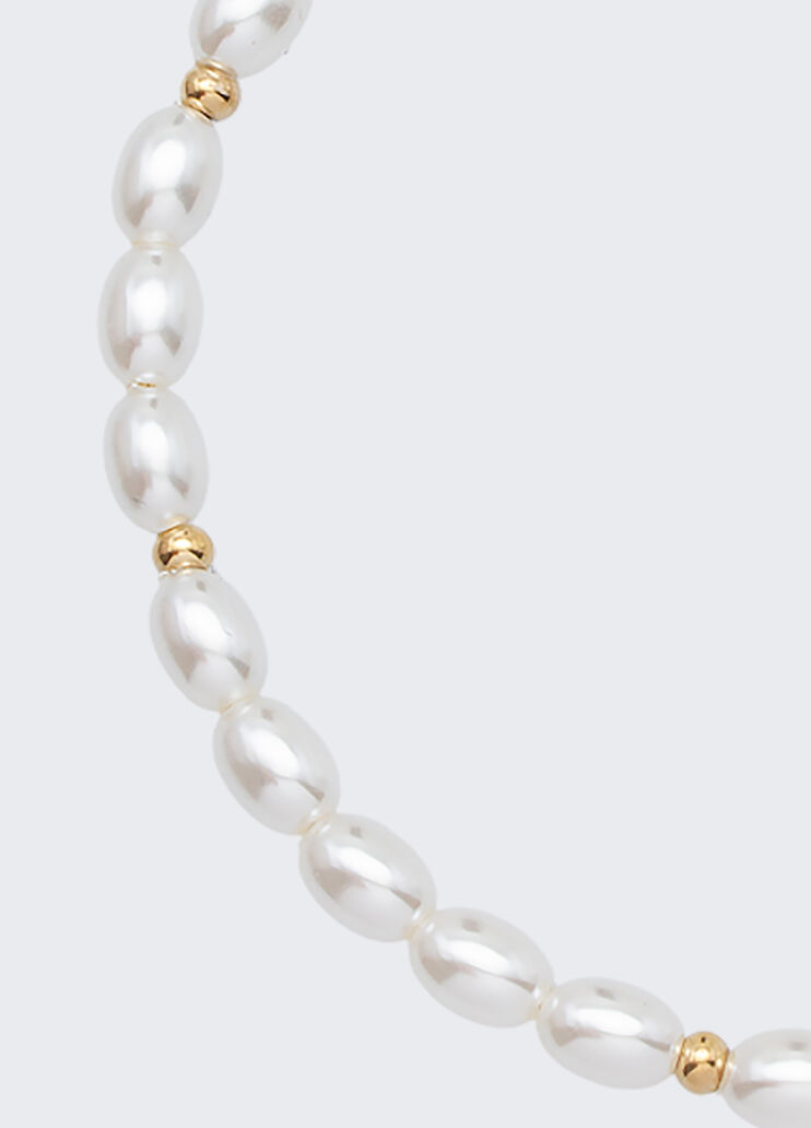 Tennis bracelet with pearls white Liu Jo - large image number 2 Tennis bracelet with pearls white Liu Jo - large image number 2