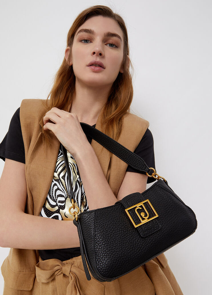 Экологичная сумка на плечо чёрный Liu Jo - large image number 1