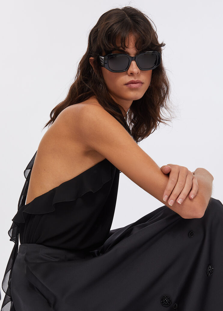 Formal georgette top black Liu Jo - large image number 3