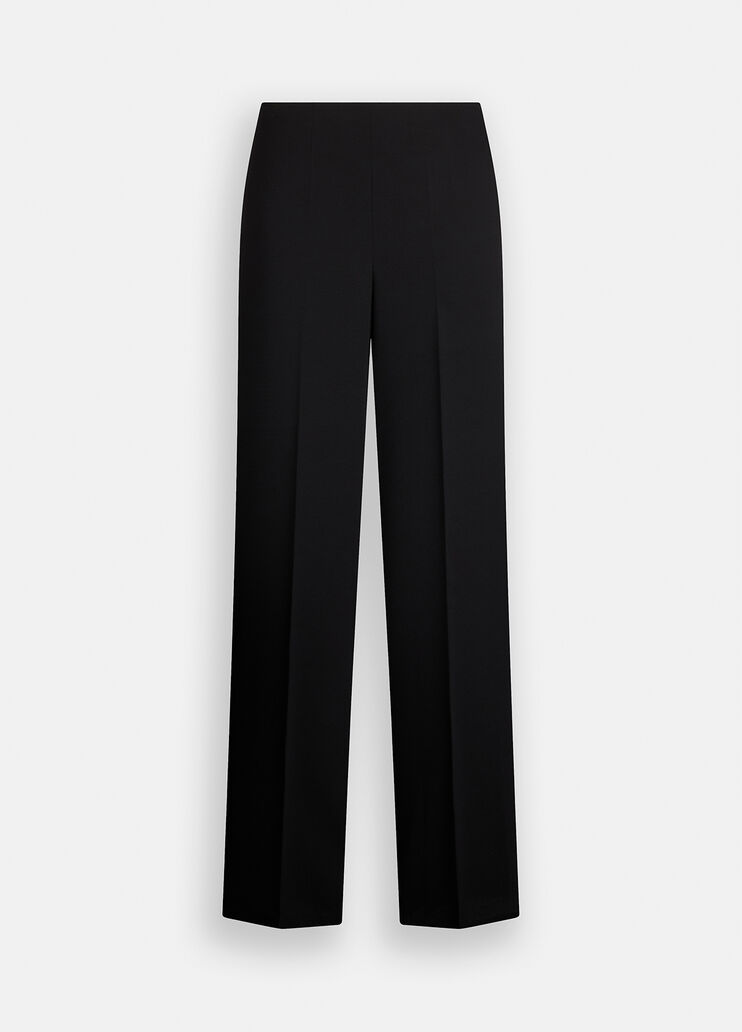Envers satin palazzo trousers black Liu Jo - medium Envers satin palazzo trousers black Liu Jo - medium