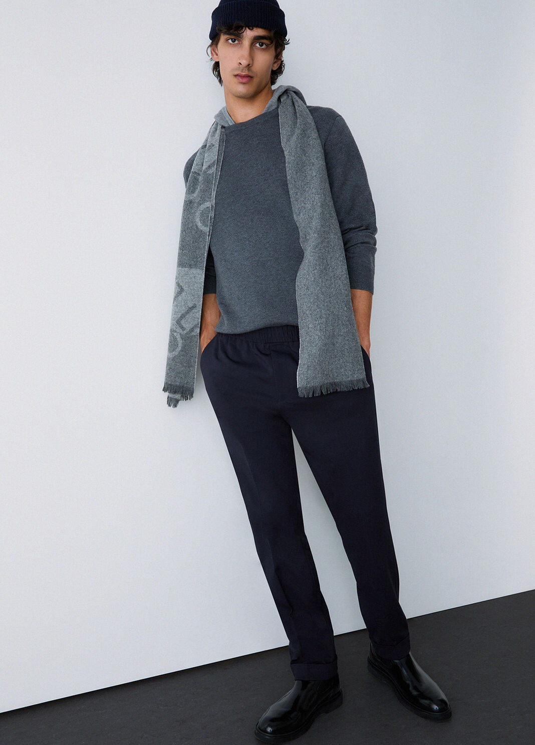 Jersey Jogger Pants dark blue Liu Jo - large image number 2