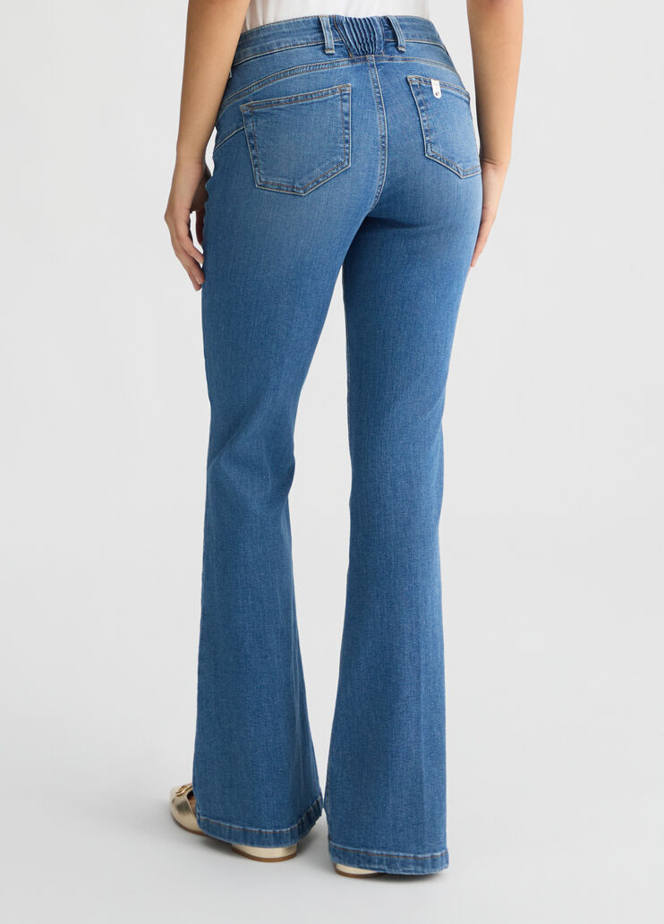 Blue bell-bottom jeans blue denim Liu Jo - large image number 1 Blue bell-bottom jeans blue denim Liu Jo - large image number 1