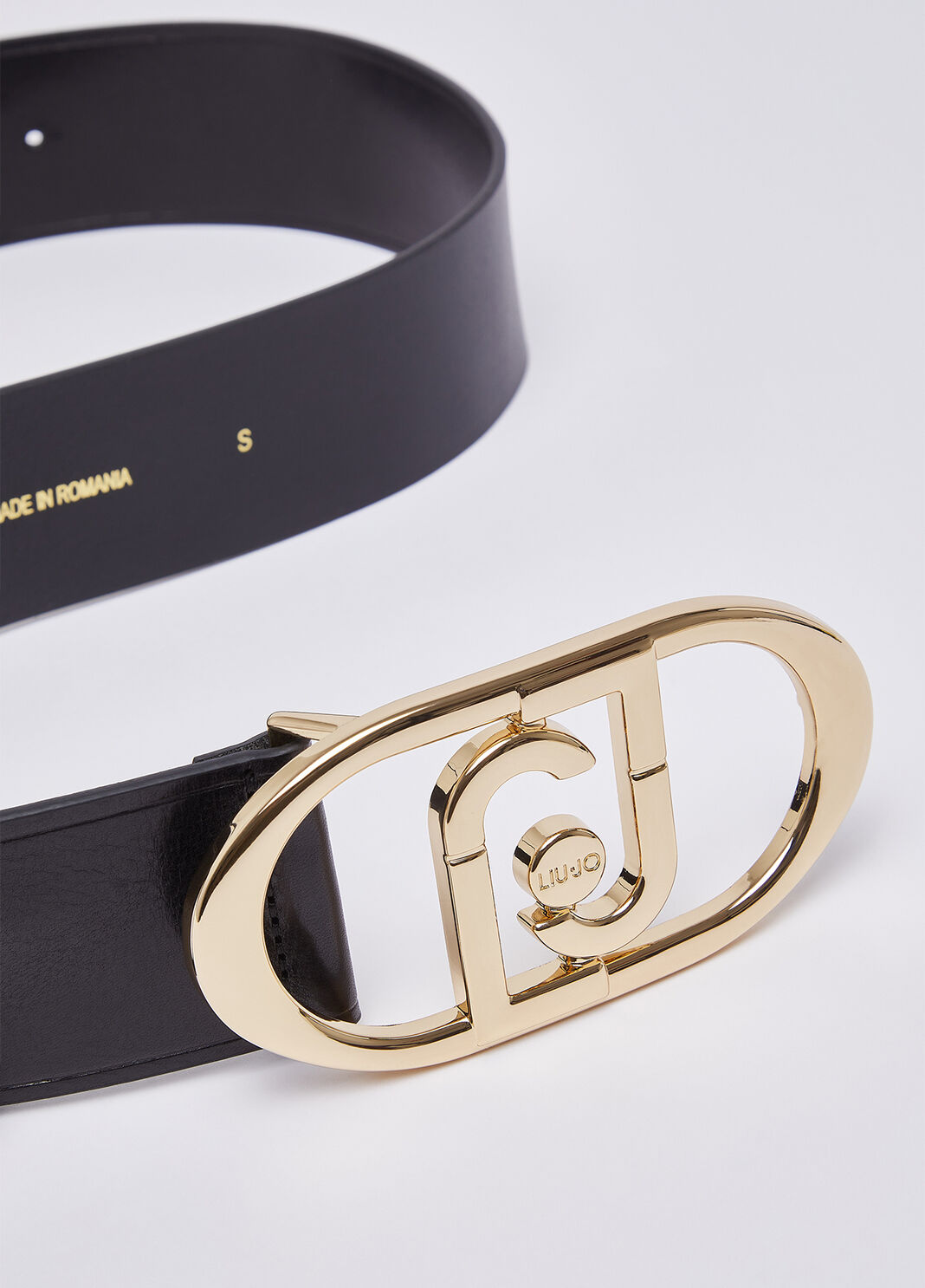 Lederg&uuml;rtel Schwarz/Gold Liu Jo - large image number 3