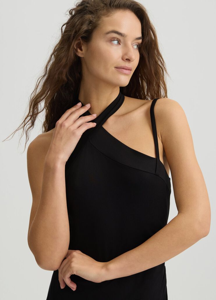 Jersey dress black Liu Jo - large image number 2 Jersey dress black Liu Jo - large image number 2