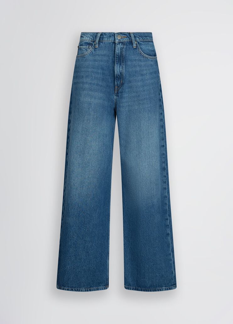 Low-rise baggy jeans dark denim Liu Jo - large image number 6 Low-rise baggy jeans dark denim Liu Jo - large image number 6