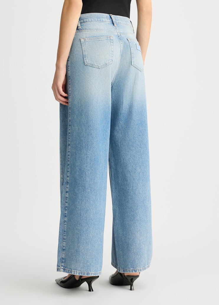 Palazzo jeans blue denim Liu Jo - large image number 1