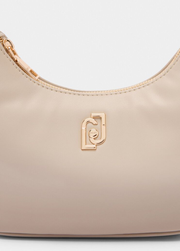 Small hobo bag with chain beige Liu Jo - large image number 4