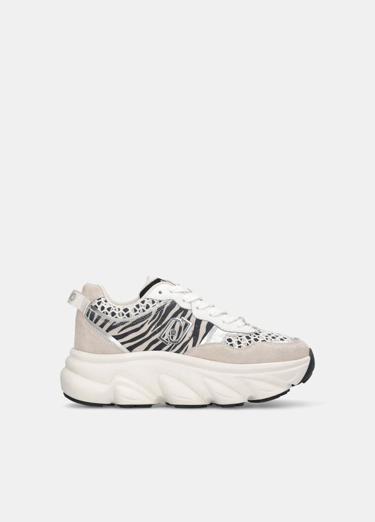 Chunky animal-print sneakers zebra print Liu Jo - medium Chunky animal-print sneakers zebra print Liu Jo - medium