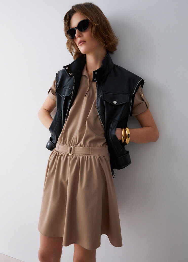 Kurzes Kleid Liu Jo Better Beige Liu Jo - medium