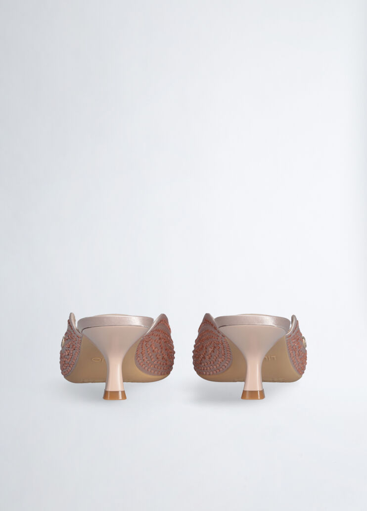 Full rhinestone mules pink Liu Jo - large image number 6 Full rhinestone mules pink Liu Jo - large image number 6