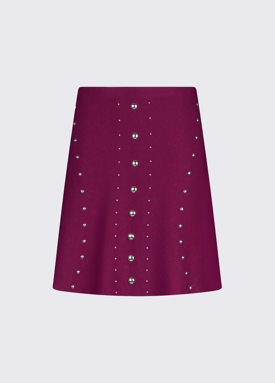 Knit skirt with studs purple Liu Jo - large image number 6