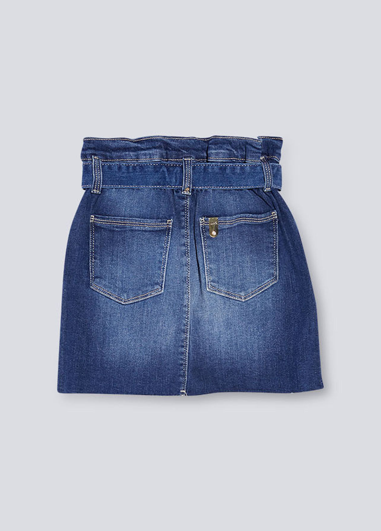 Denim miniskirt