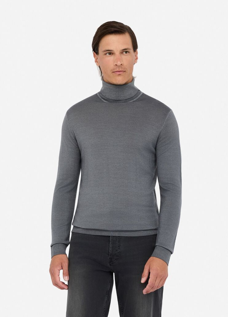 Wool polo-neck dark grey Liu Jo - large image number 0 Wool polo-neck dark grey Liu Jo - large image number 0