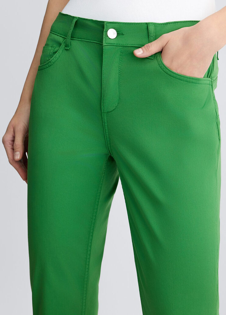 Cropped skinny trousers green Liu Jo - large image number 4 Cropped skinny trousers green Liu Jo - large image number 4