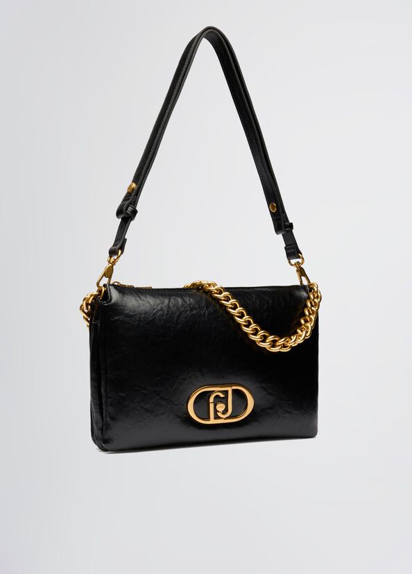 Medium LaPuffy bag black Liu Jo - large image number 1