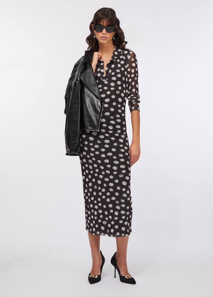 Kleid Liu Jo Better Schwarz getupft Liu Jo - medium