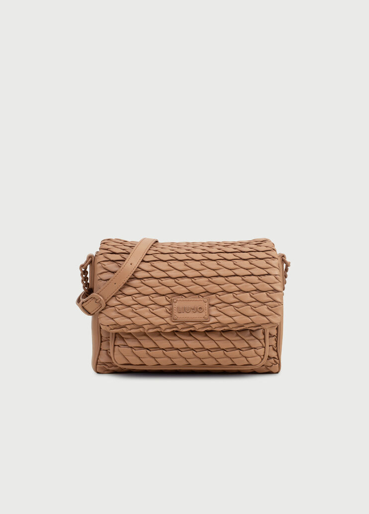 Embossed crossbody bag Brown Liu Jo - large image number 0 Embossed crossbody bag Brown Liu Jo - large image number 0