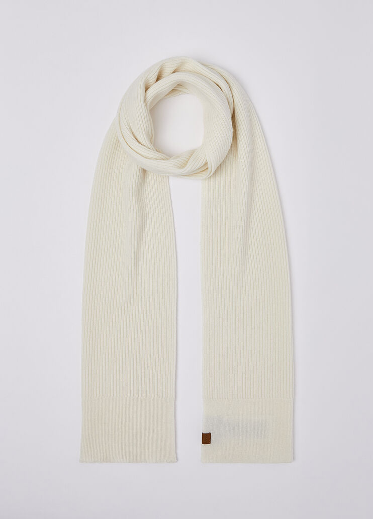 Scarf in wool and cashmere white Liu Jo - medium
