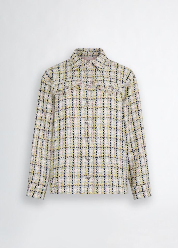 Bouclé jacket bouclé Liu Jo - large image number 6 Bouclé jacket bouclé Liu Jo - large image number 6